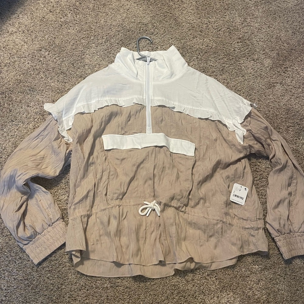 Free people let’s go out pullover